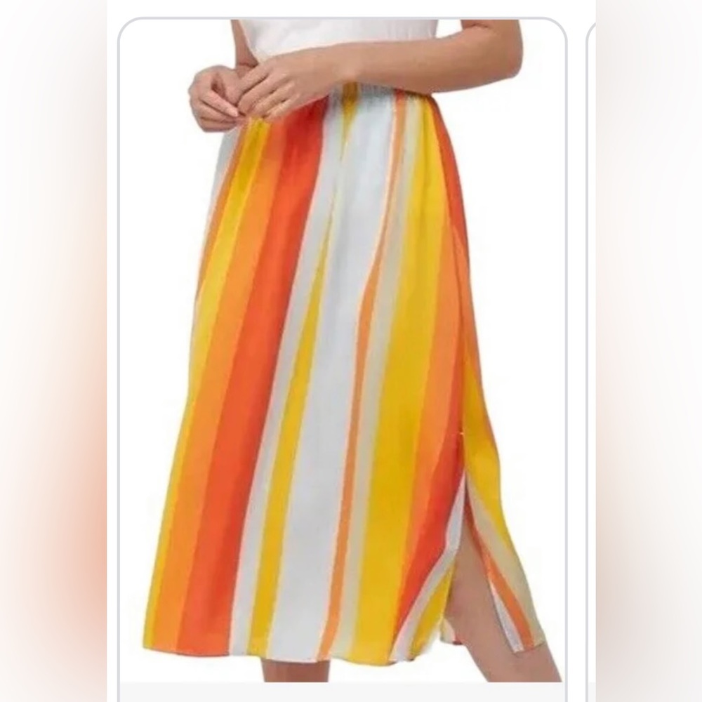 Loft Striped Skirt
